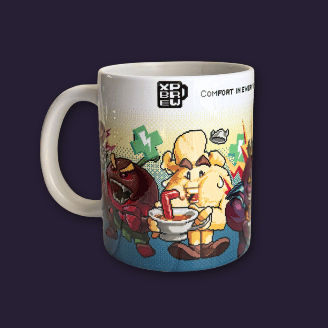 XP Brew Characters Mug